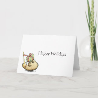 De Kerstkaart van de kiwi Feestdagen Kaart