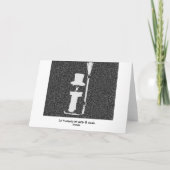 De Kerstkaart van de sneeuwman Feestdagen Kaart (Achterkant)