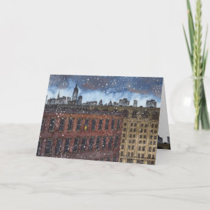 De Kerstkaart van de "trilling van Brand" Feestdagen Kaart