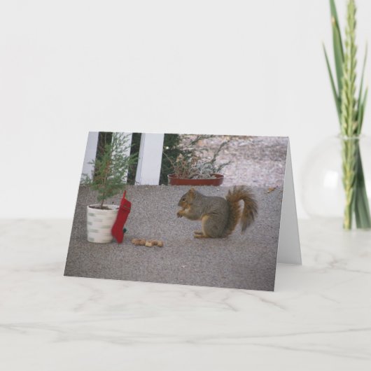 De Kerstkaart van Melvin Feestdagen Kaart (Voorkant)