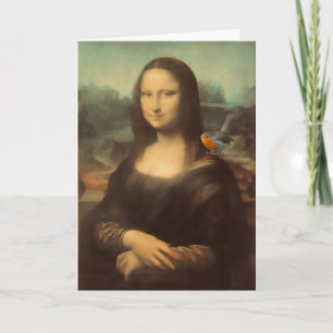 De Kerstkaart van Mona Lisa Feestdagen Kaart