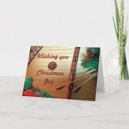 De Kerstkaart van musici Kaart