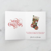 De kerstkaart voor de naam van het kind personalis kaart (Binnen)