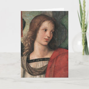 De Kerstkaarten Raffaello Sanzio van de Raphael- Feestdagen Kaart
