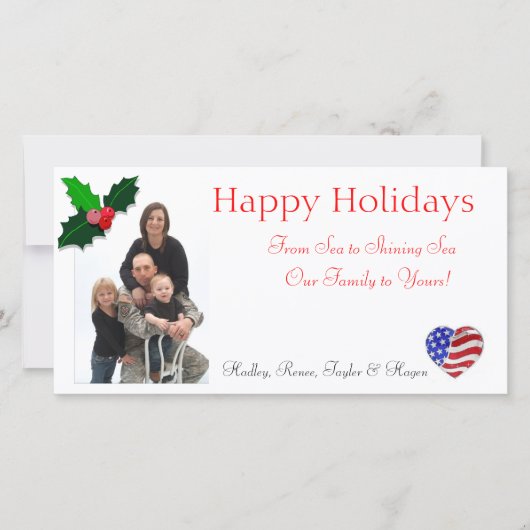 De Kerstkaarten van Henderson Feestdagenkaart (Voorkant)