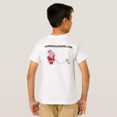 De kerstman belde me! T-Shirt (Achterkant volledig)