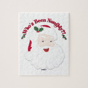 De Kerstman die Naughty is geweest?! Legpuzzel