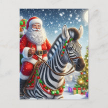 De Kerstman en een Zebra Fantasy
