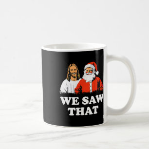De Kerstman en Jezus zagen we die vrolijke kerst g Koffiemok