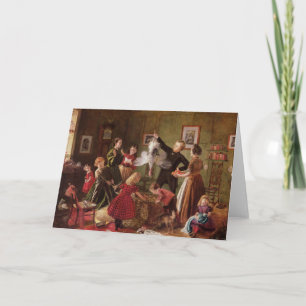 De kerstman feestdagen kaart