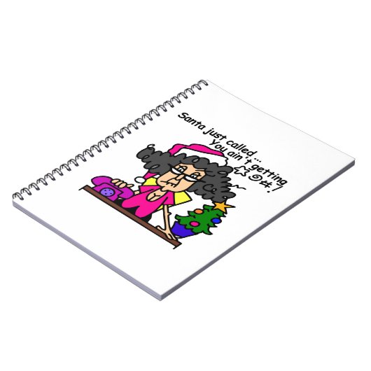 De Kerstman heeft gebeld Notitieboek (Linkerzijde)