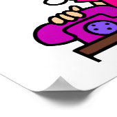 De Kerstman heeft gebeld Poster (Hoek)