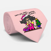 De Kerstman heeft gebeld Stropdas (Opgerold)