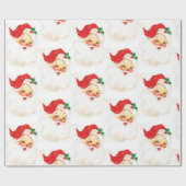 De Kerstman in Pet Cadeaupapier (Vlak)