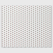 De kerstman is echt een echte vun. cadeaupapier (Vlak)