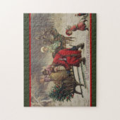 De kerstman Joy Jigzaag Puzzle Legpuzzel (Verticaal)