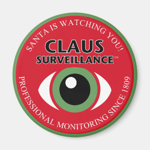 De Kerstman kijkt Magneet