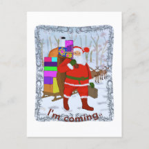 De kerstman komt eraan