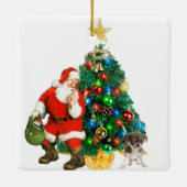 De Kerstman ontdekt door een Ornament (Achterkant)