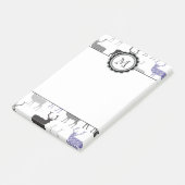 De kerstman post-it® notes (Schuin)