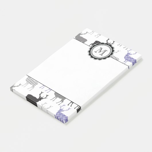 De kerstman post-it® notes (Schuin)