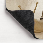 De kerstman rijdt een slak muismat (Hoek)