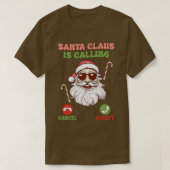 De Kerstman roept T-shirt (Design voorkant)