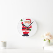 De Kerstman Ronde Klok (Huis)