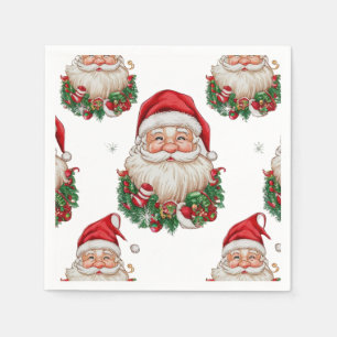 De kerstman servet