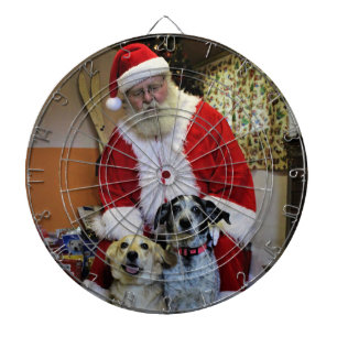 De Kerstman van de vergadering Dartbord