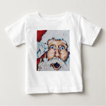 De kerstman zag je Kinder T-shirt