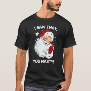De kerstman zei dat je grappig genoeg bent om tege t-shirt