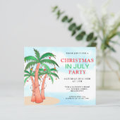 De kerstmis van de begroting in juli van de Partij (Staand voorkant)