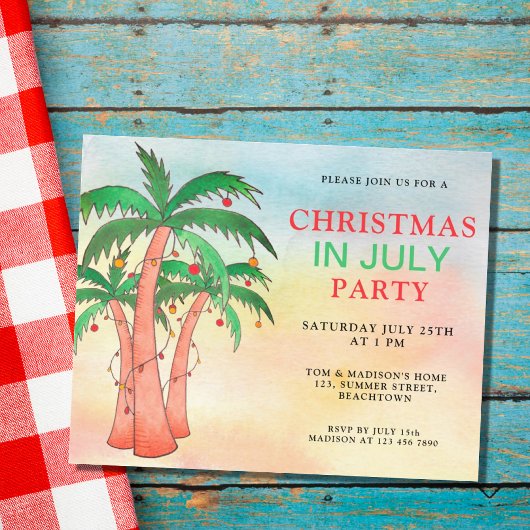 De kerstmis van de begroting in juli van de Partij