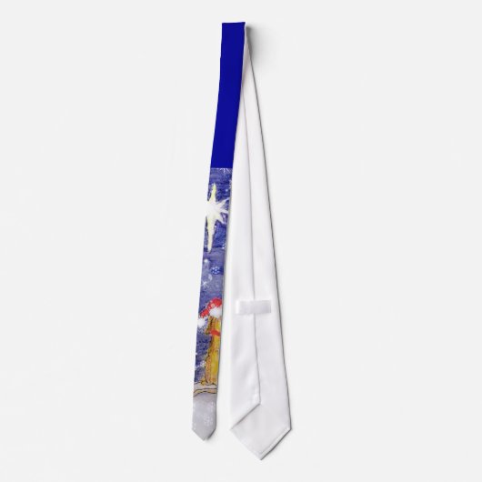 De kerstmis van het dier stropdas (Achterkant)