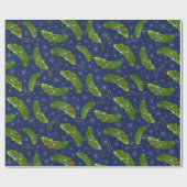 De kerstpekel cadeaupapier (Vlak)