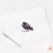 De Kerstraaf Vierkante Sticker (Envelop)