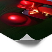 De kerstschedel | AI Art Poster (Hoek)