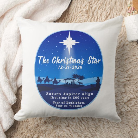 De kerstster kussen (Deken)