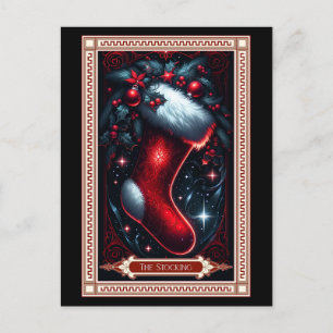 De kerststoktarot Kaart