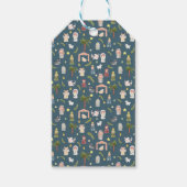 De kerstvakantie van de Natinity Cadeaulabel (Voorkant)