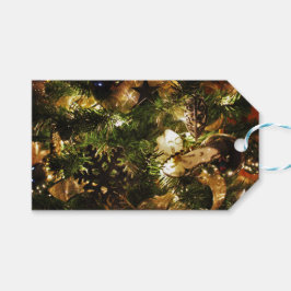 De kerstvlinder cadeaulabel