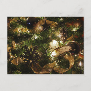 De kerstvlinder feestdagenkaart