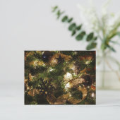 De kerstvlinder feestdagenkaart (Staand voorkant)