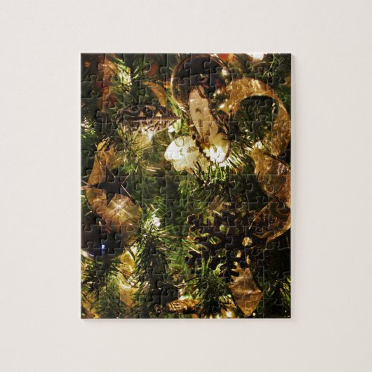 De kerstvlinder legpuzzel (Verticaal)