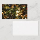 De kerstvlinder visitekaartje (Voorkant / Achterkant)