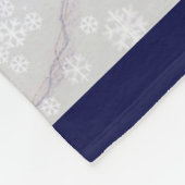 De kerstWaterverf van de dieren Fleece Deken (Hoek)