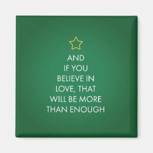 De kerstwens magneet