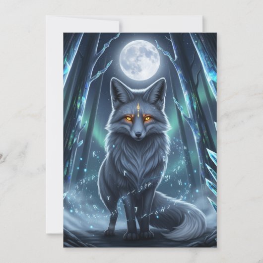 De kerstwens van de Guardian | Fox Holiday Kaart (Voorkant)