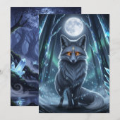 De kerstwens van de Guardian | Fox Holiday Kaart (Voorkant / Achterkant)